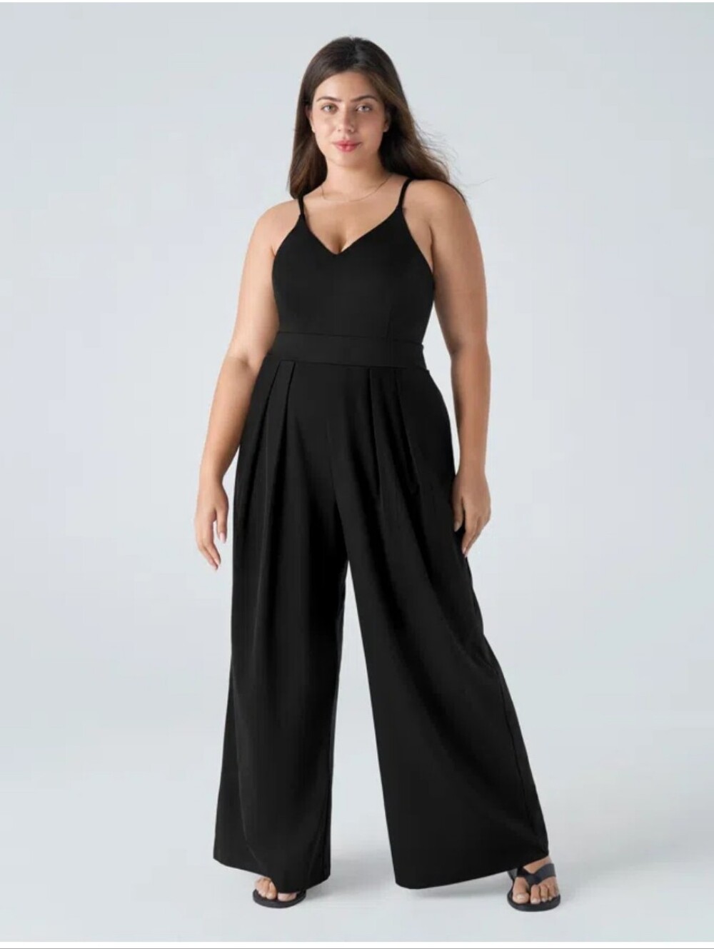 Halara Black Breezful Pocket Wide Leg Quick Dri Jumpsuit